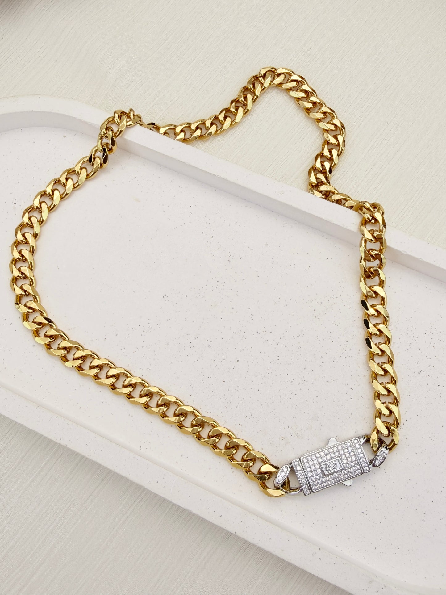 Monarch Lock Necklace
