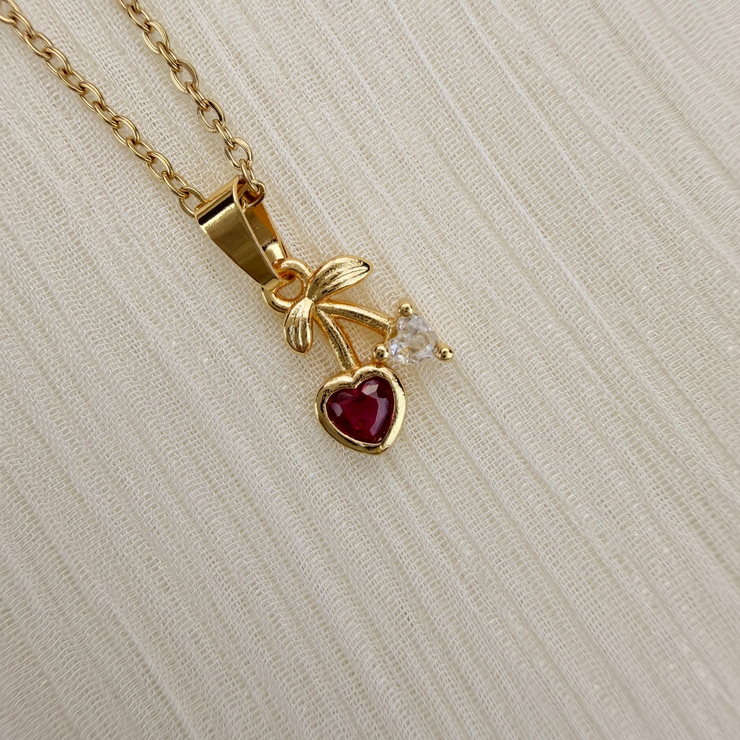 Duo Hearts Necklace