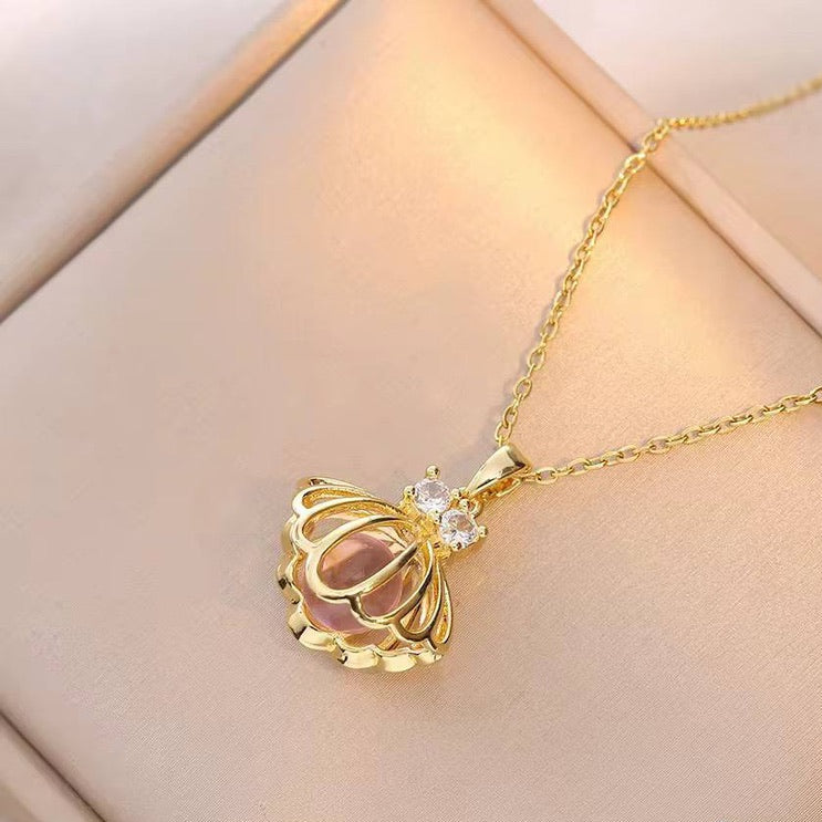 Golden Seashell Necklace