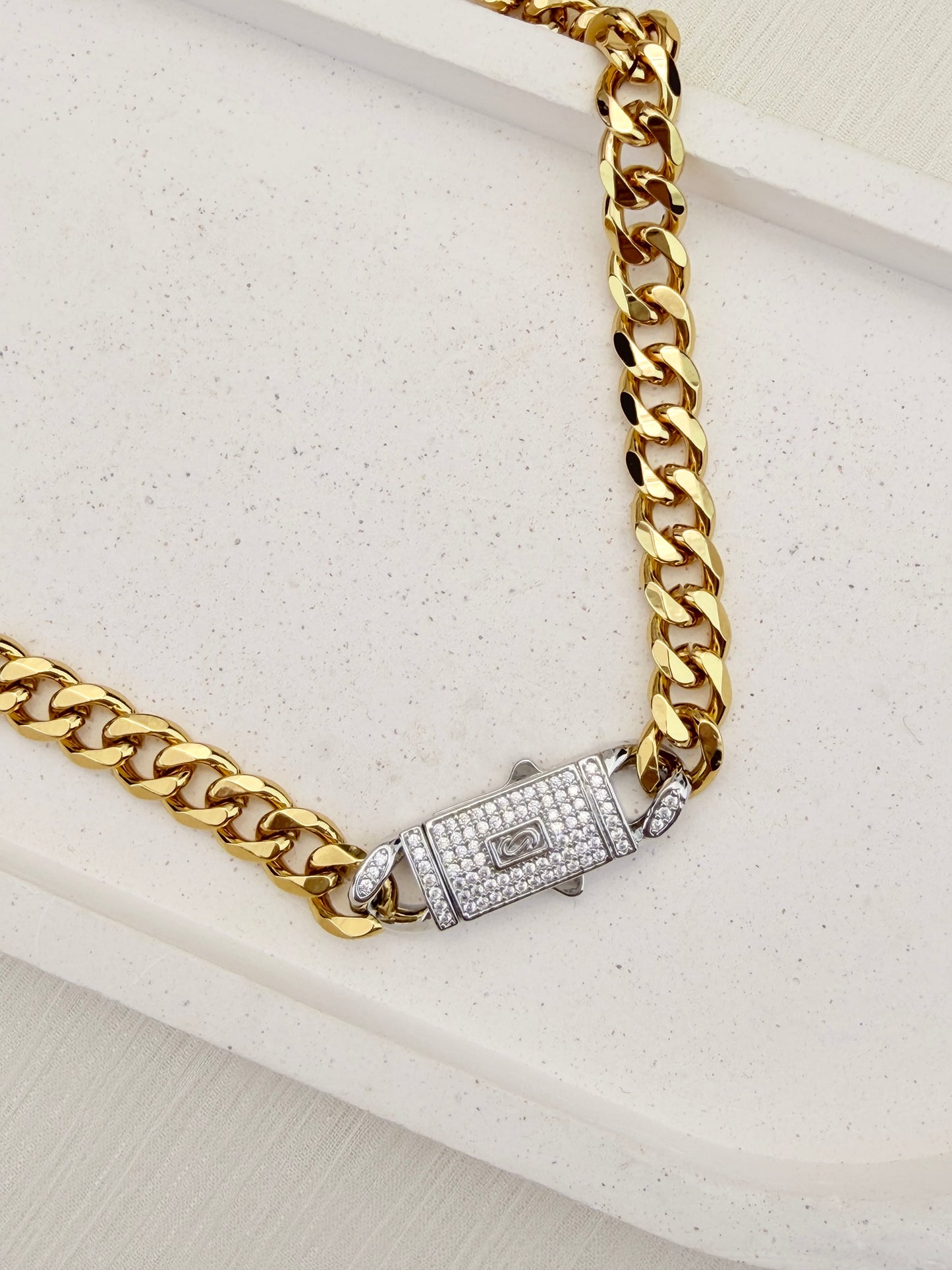 Monarch Lock Necklace