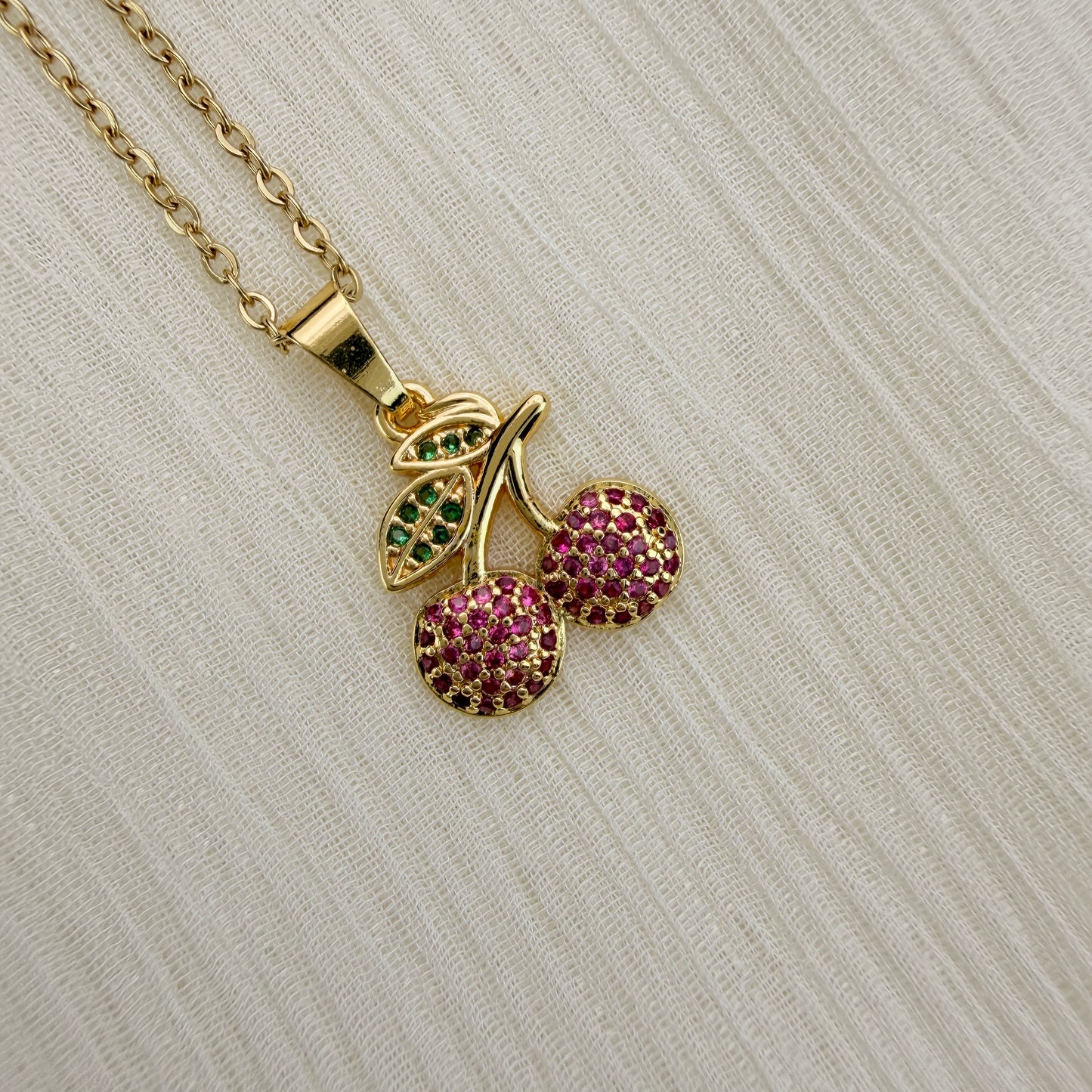 Cherry Dots Necklace