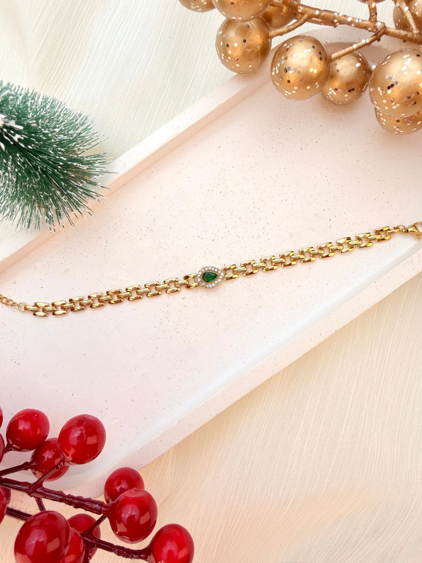 Emerald Bracelet