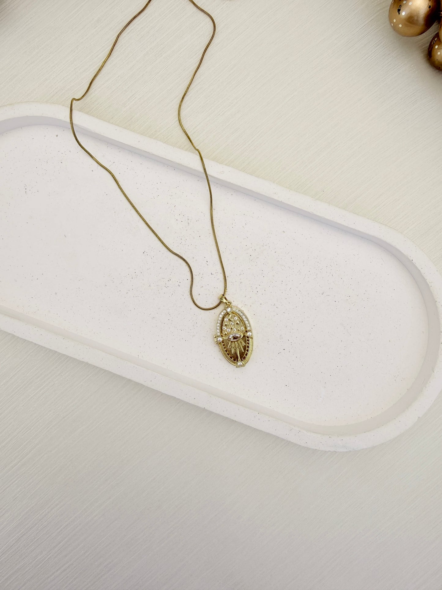 Oracle Locket Necklace