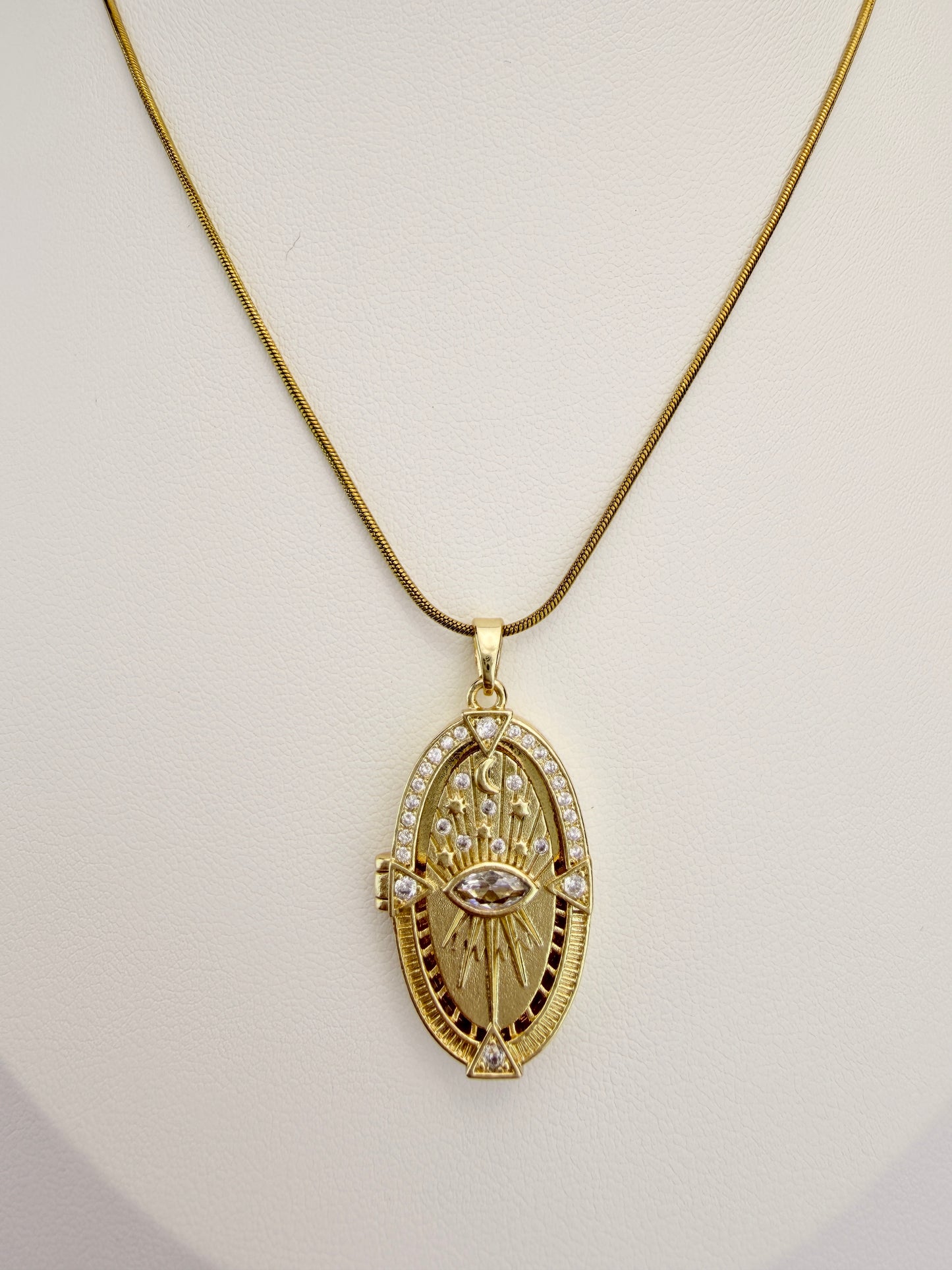 Oracle Locket Necklace
